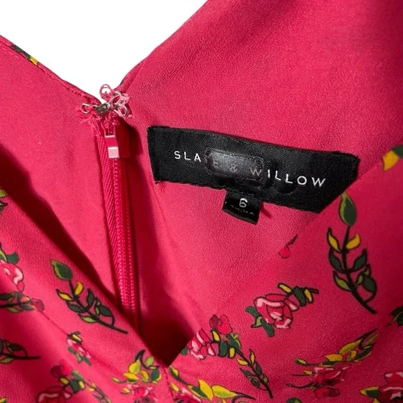 Slate‎ & Willow Pink Floral Maxi Dress - Picture 5 of 5